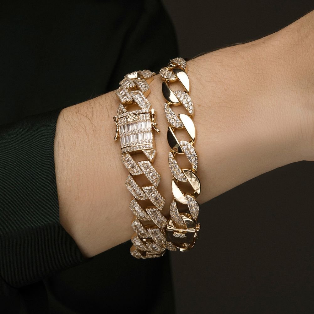 Pulseira Mona Lisa Elo Estilo Grumet Banho Ouro 18k