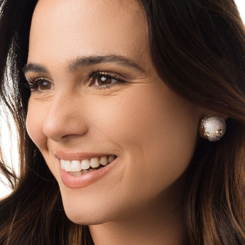 Conjunto Sirius Eclipse Banho Ouro 18k