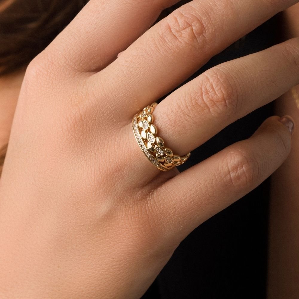 Conjunto Sirius Nebulosa Banho Ouro 18k