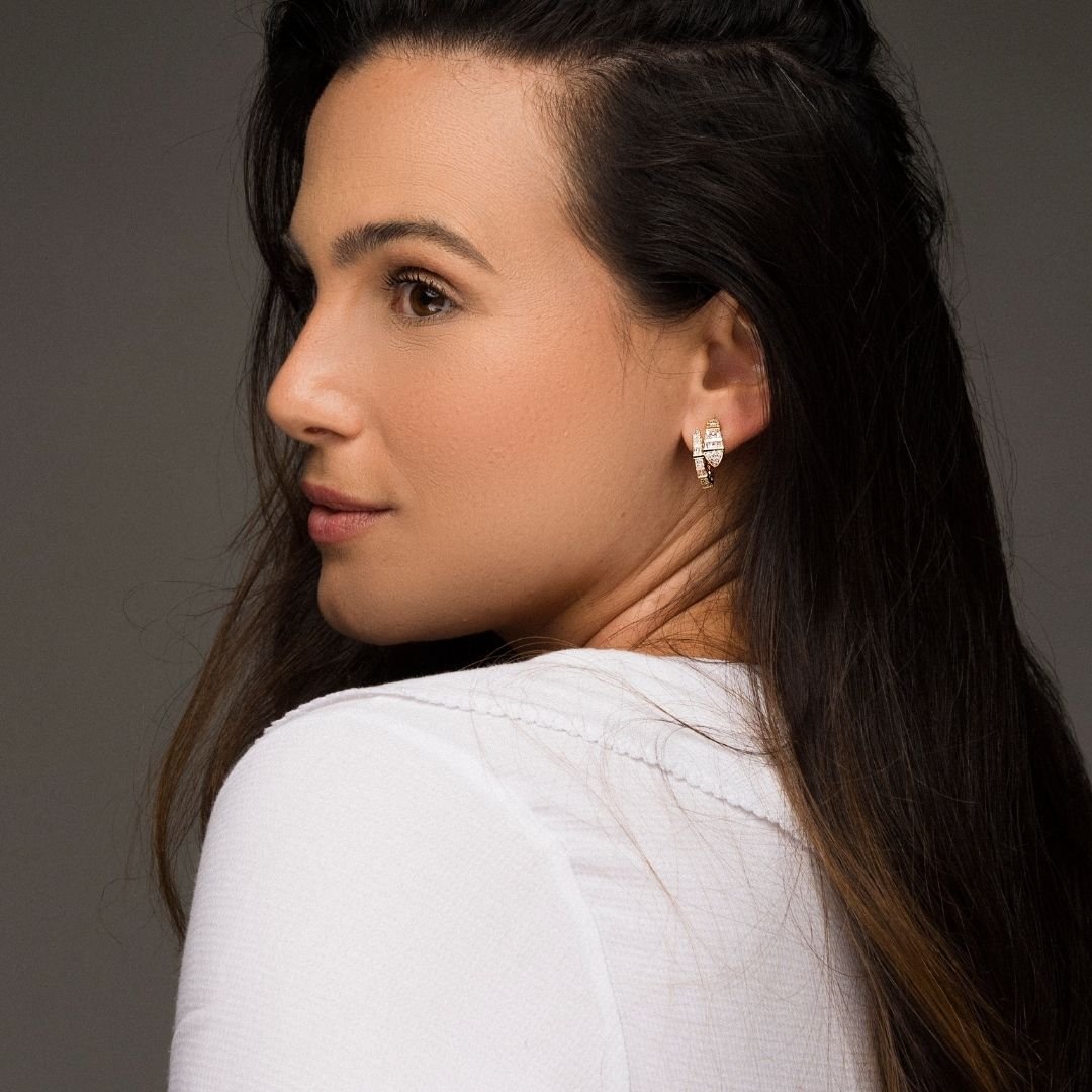 Brinco Classic Argola Snake Banho Ouro 18k